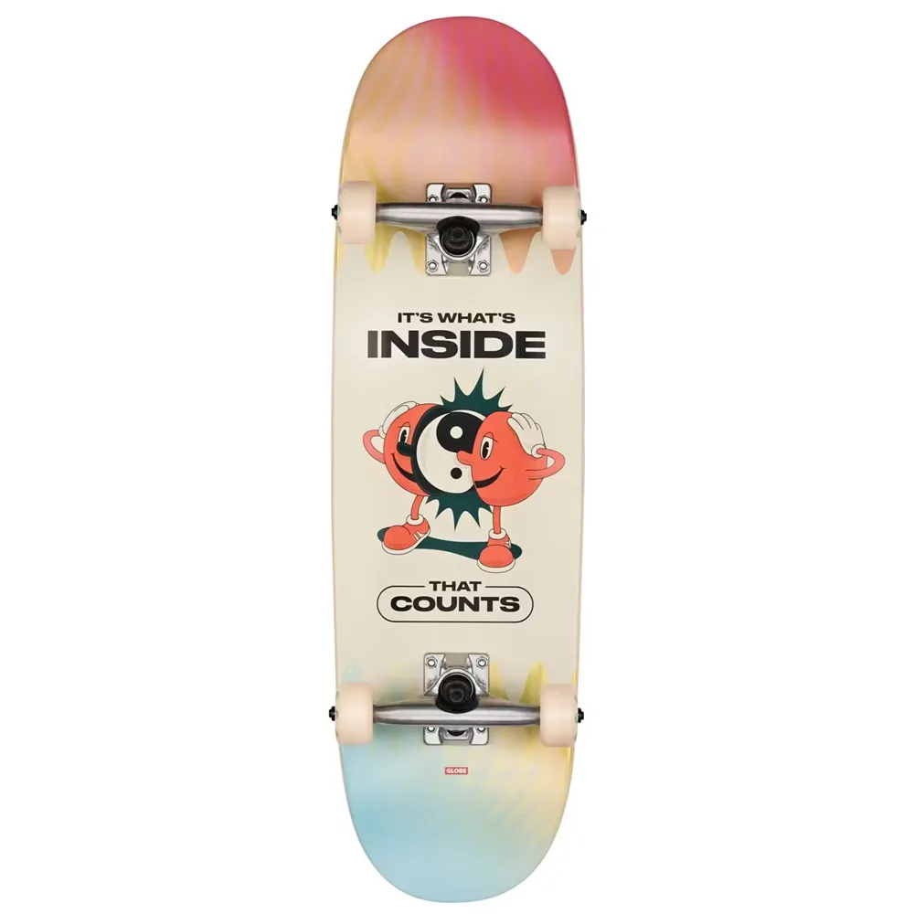 Globe Kids Wide Mid Inner Balance 8.25 Complete Skateboard
