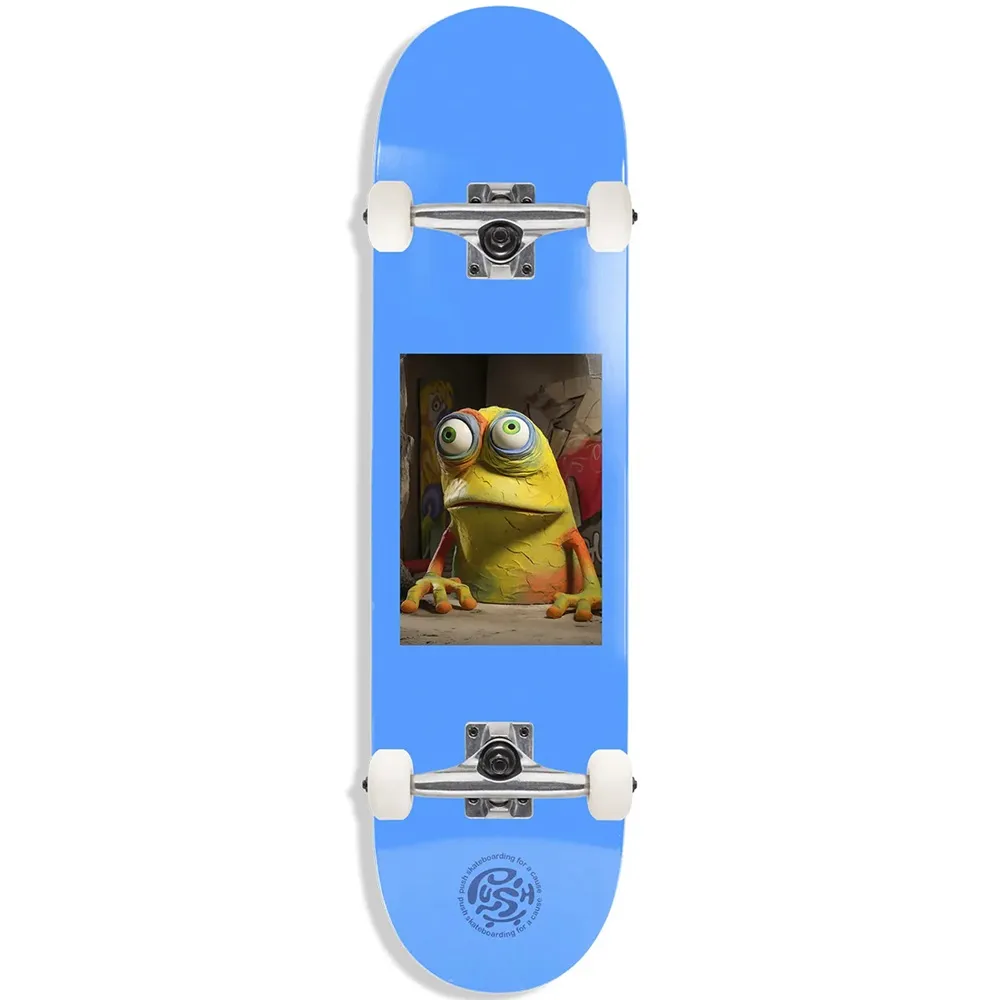 Push Creature Blue 7.0 Complete Skateboard