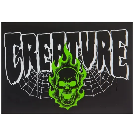 Creature Bonehead 2 Relic Sticker [Colour: Black]
