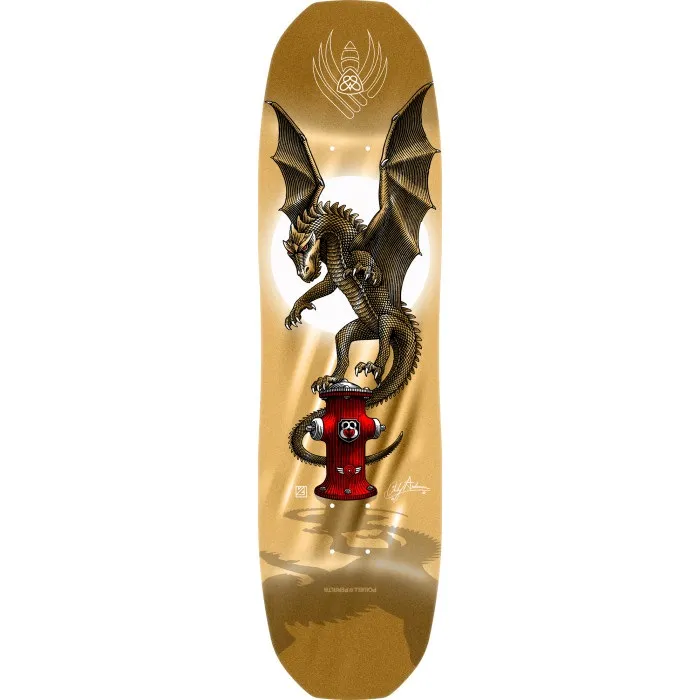 Powell Peralta Flight Andy Anderson Hydrant Shape 311 8.4 Skateboard Deck