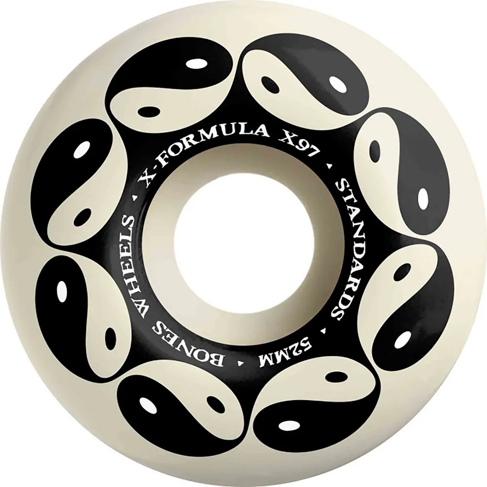 Bones X-Formula Yin Yang Standard V1 97A 52mm Skateboard Wheels
