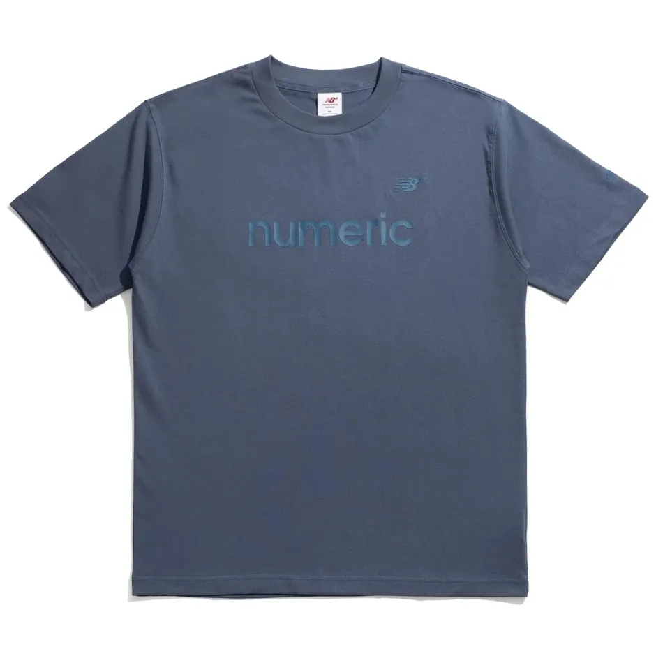 New Balance Numeric Cotton Vintage Indigo T-Shirt [Size: M]