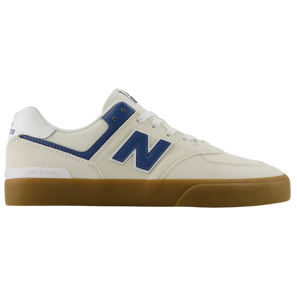 New Balance NM574VRU Vulc Sea Salt Dark Shoreline Blue Mens Skate Shoes [Size: US 9]