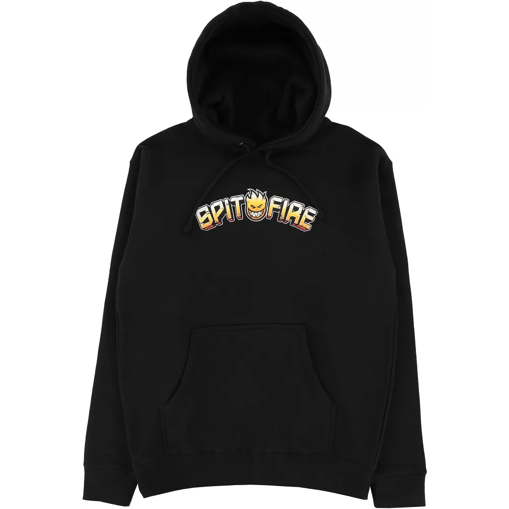 Spitfire Heatwave Black Hoodie [Size: M]