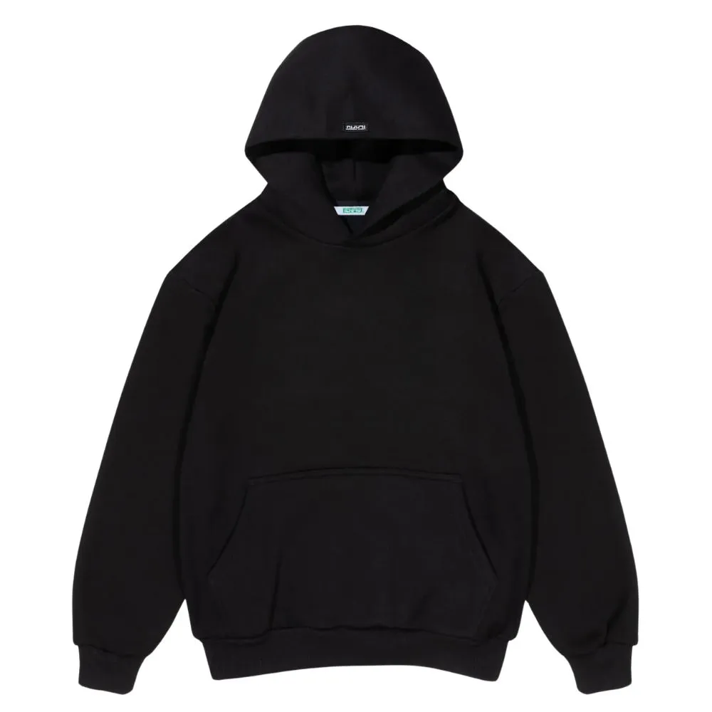 Ichpig Staple Cordless Black Hoodie [Size: L]