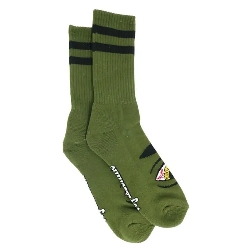 Toy Machine Bloodshot Eye Army Socks