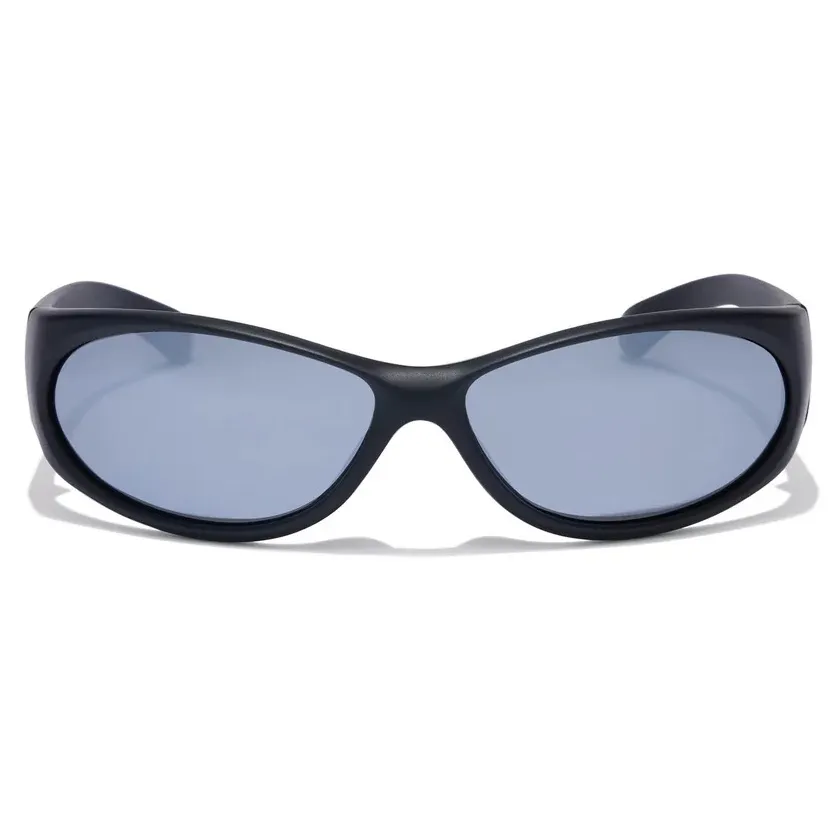 Ritual Vision Demon Speed Matte Black Silver Grey Polarised Sunglasses