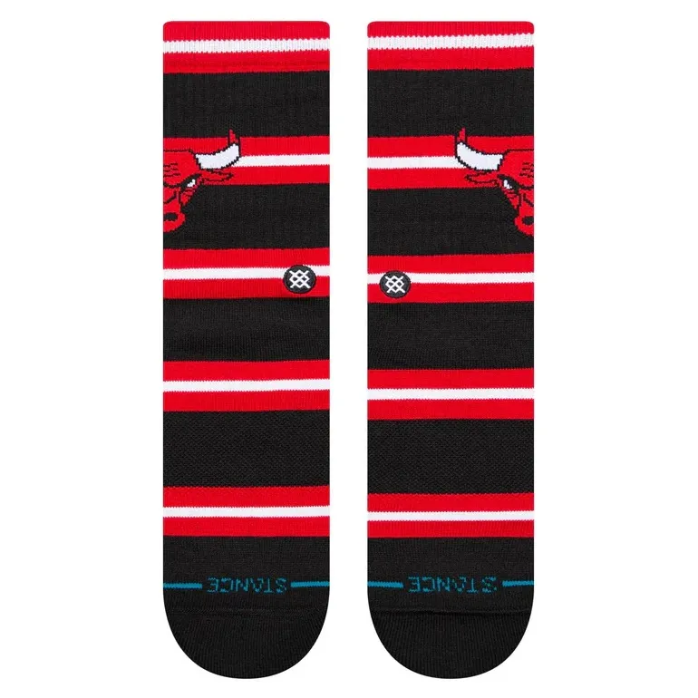 Stance Prep Chicago Bulls Black Large Mens Socks
