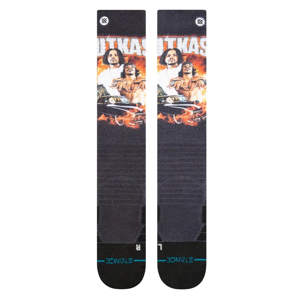 Stance Outkast Stankonia Mid Poly Multi Large Mens Snow Socks