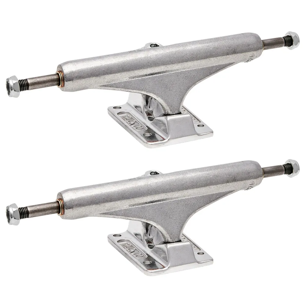 Independent Mid Forged Hollow Inverted Kingpin Silver Set Of 2 Skateboard Trucks [Size: 139]