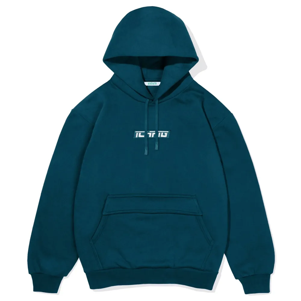 Ichpig Strike Anorak Dark Teal Hoodie [Size: L]