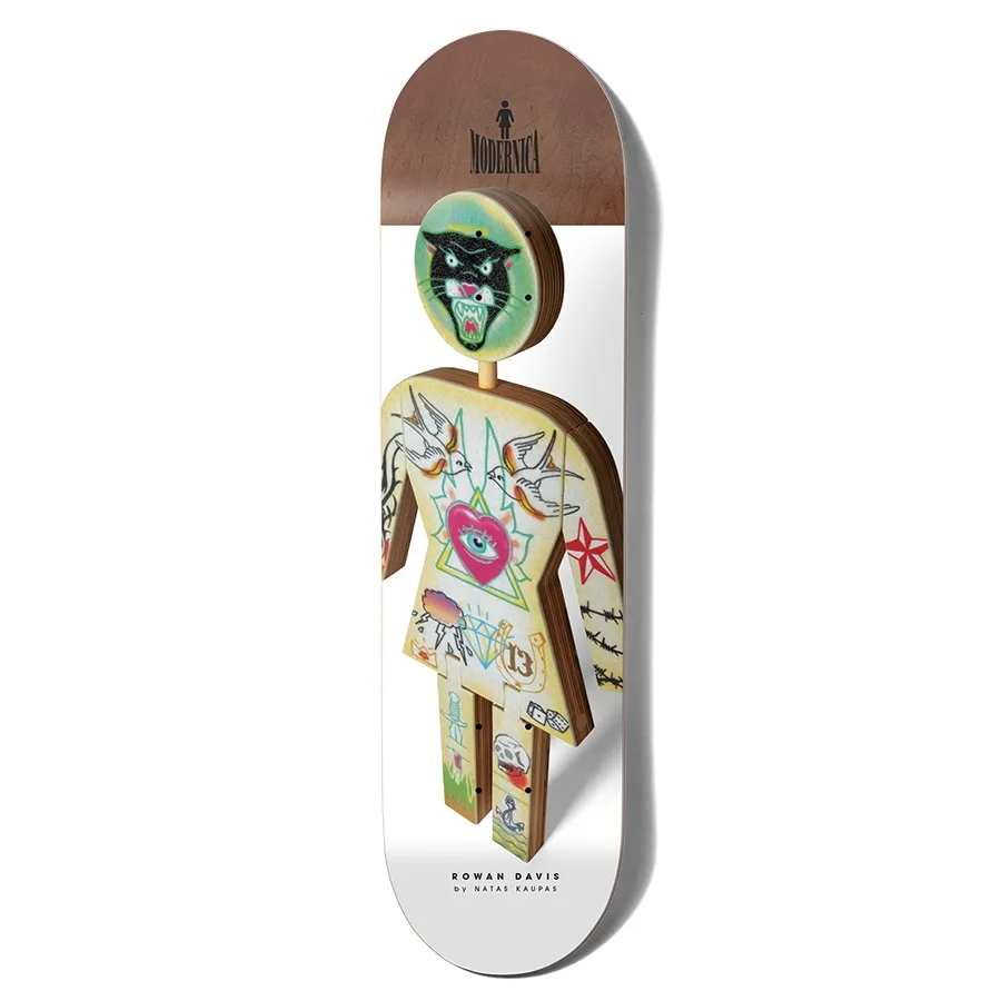 Girl Modernica Collection Rowan Davis 8.125 Skateboard Deck