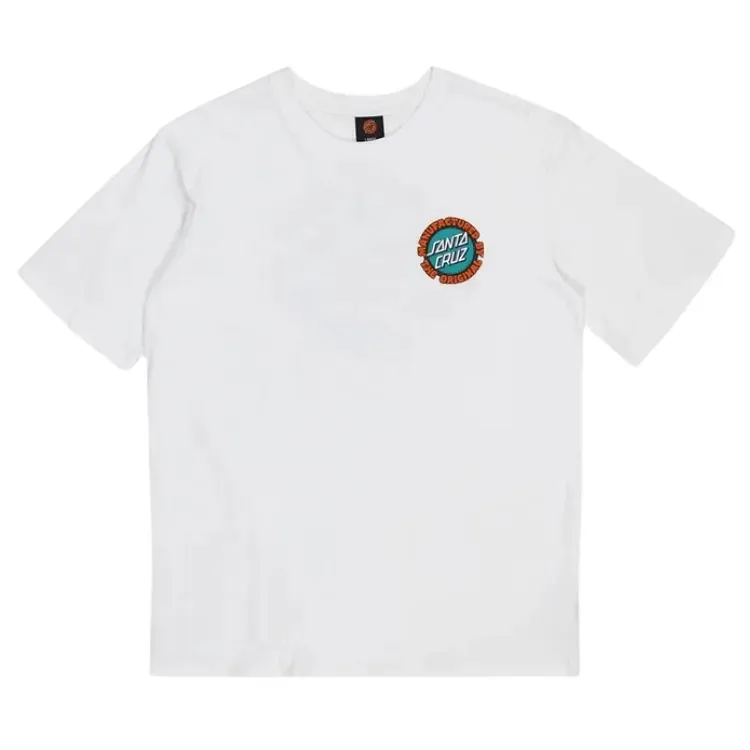 Santa Cruz Speed MFG Dot Puff Concrete T-Shirt [Size: S]
