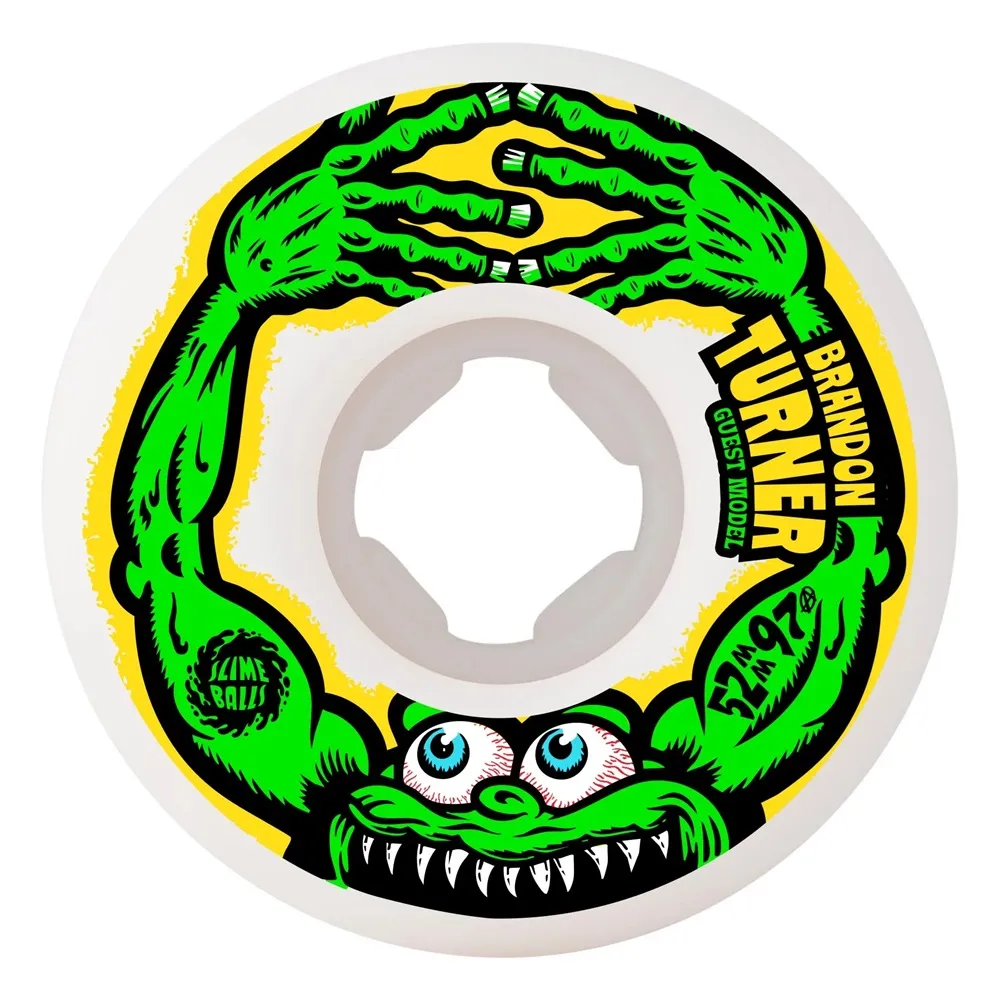 Slime Balls Turner Guest Chubbies 97A 52mm Skateboard Wheels
