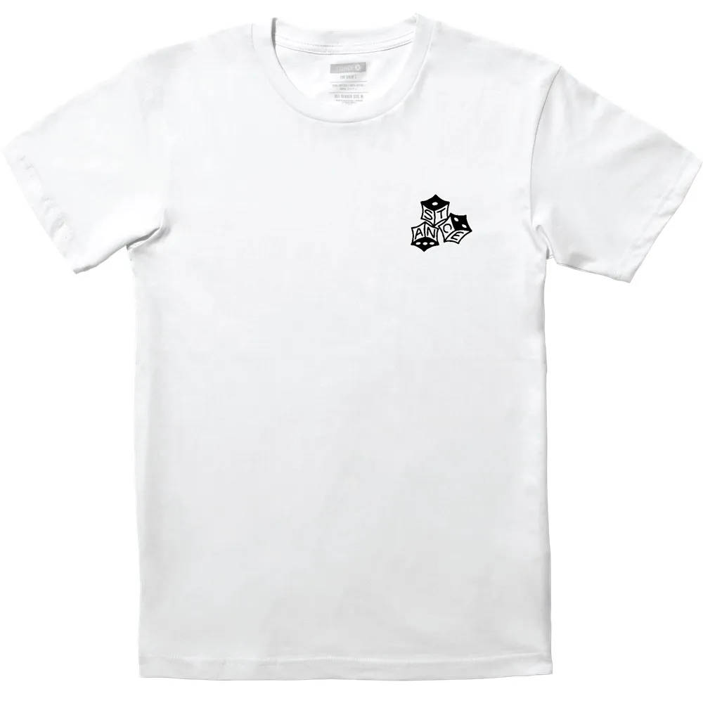 Stance High Roller White T-Shirt [Size: M]