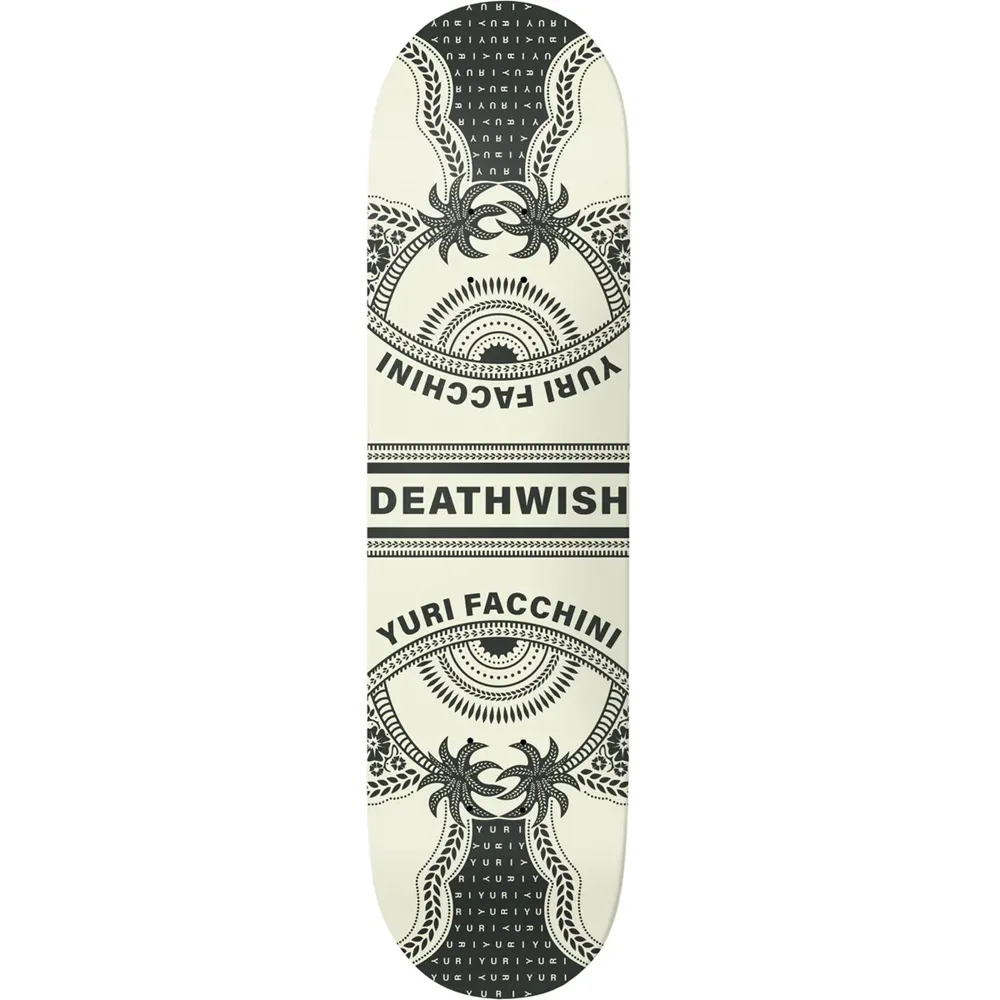 Deathwish Yuri Facchini Zaza Twin 8.5 Skateboard Deck