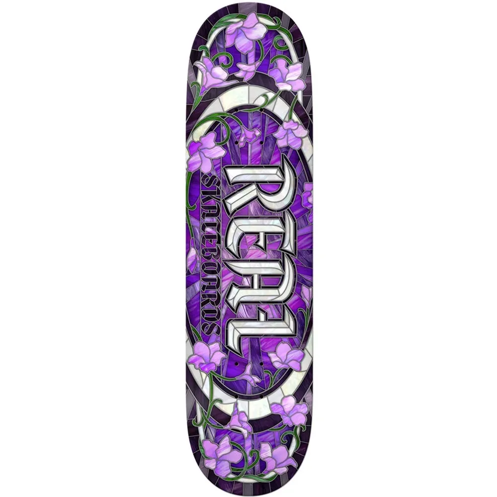 Real Cathedral Purple 8.25 Skateboard Deck