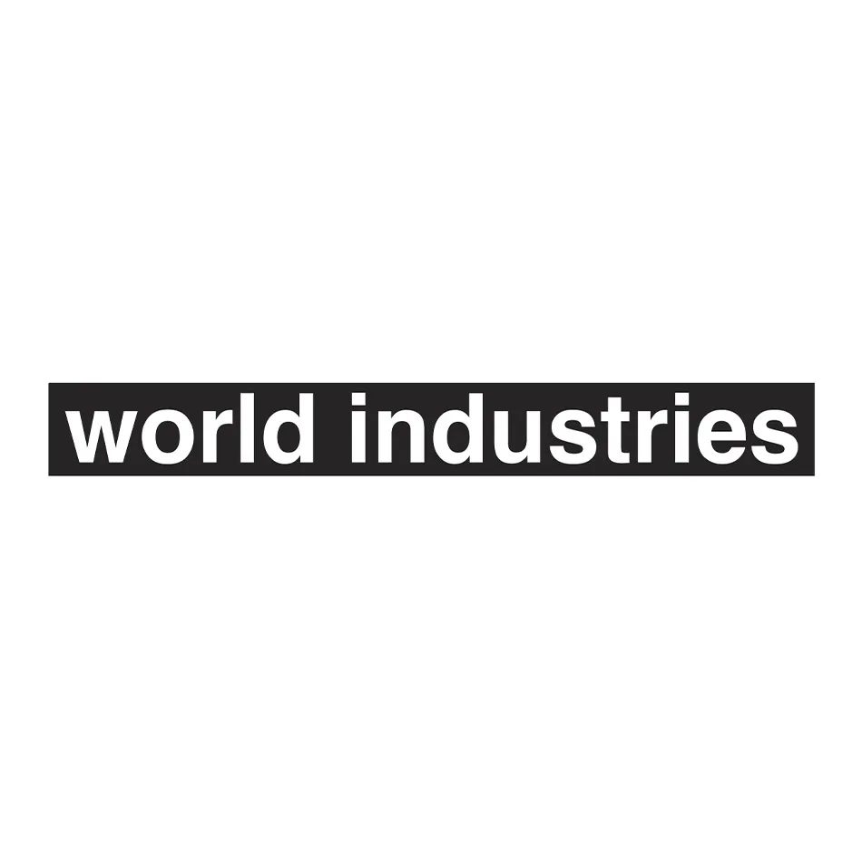 World Industries World Logo Sticker