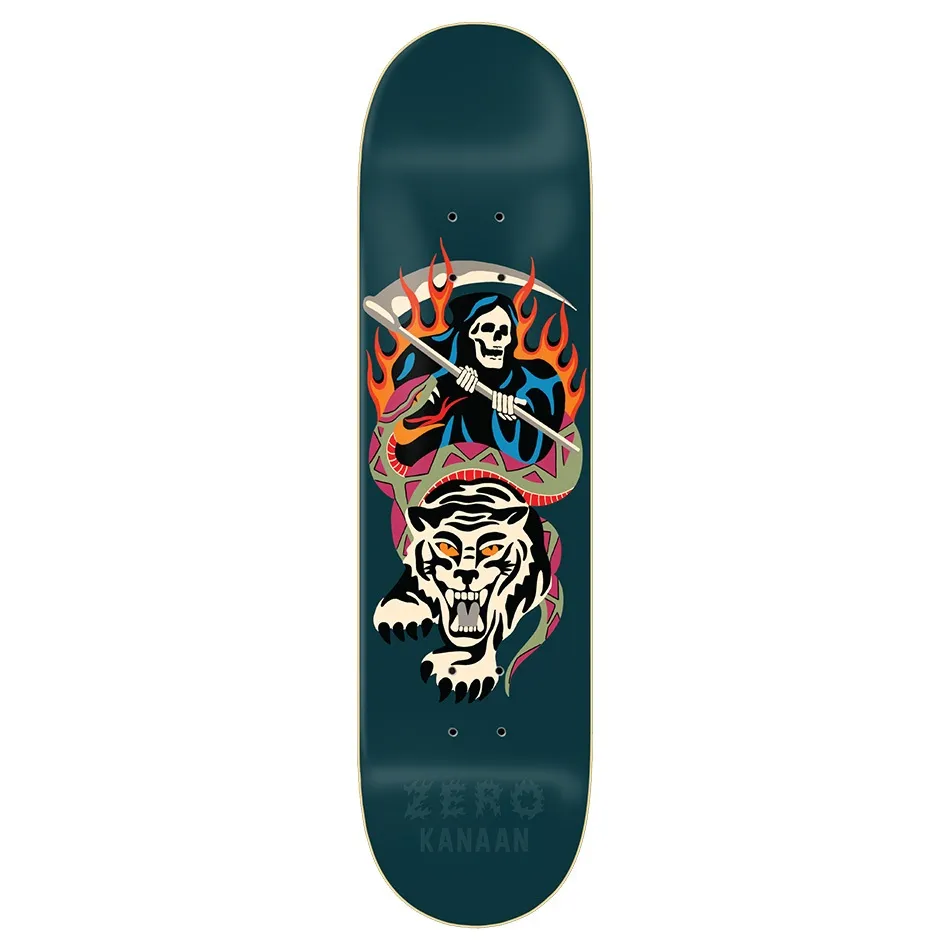 Zero Kanaan Dern White Tiger 8.5 Skateboard Deck
