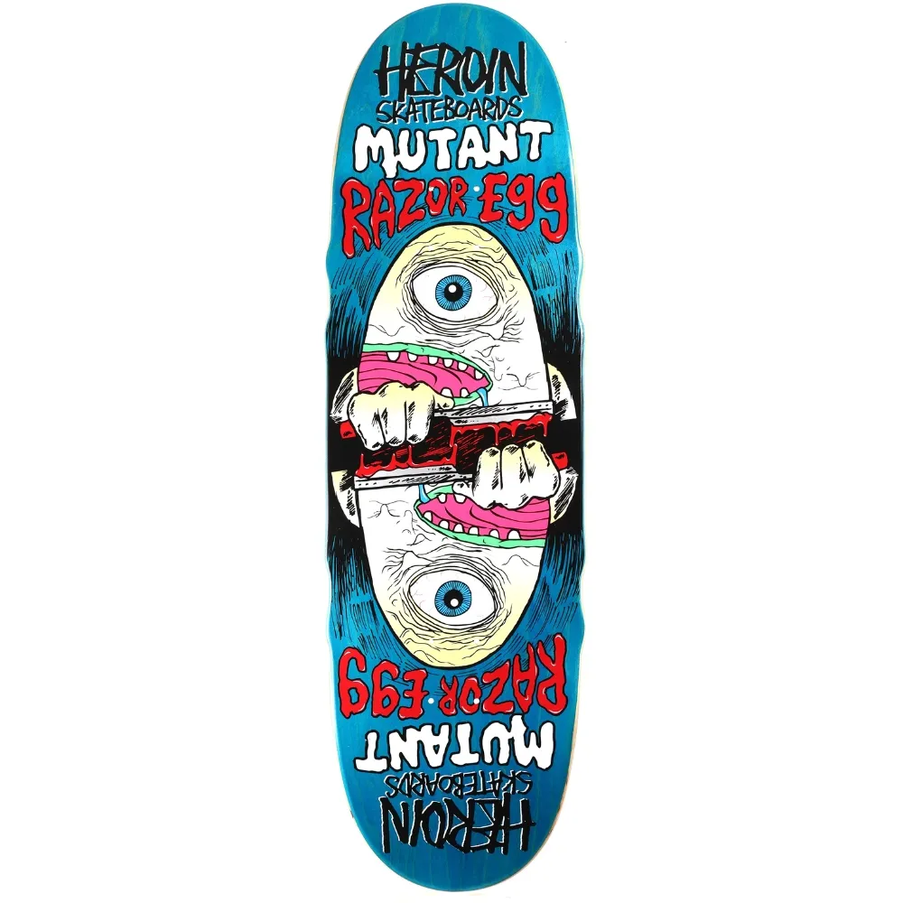 Planche De Skate Heroine Nolan Bug Mutant Eyeballer - Deck 10,4" - Neuf En Emballage D'origine