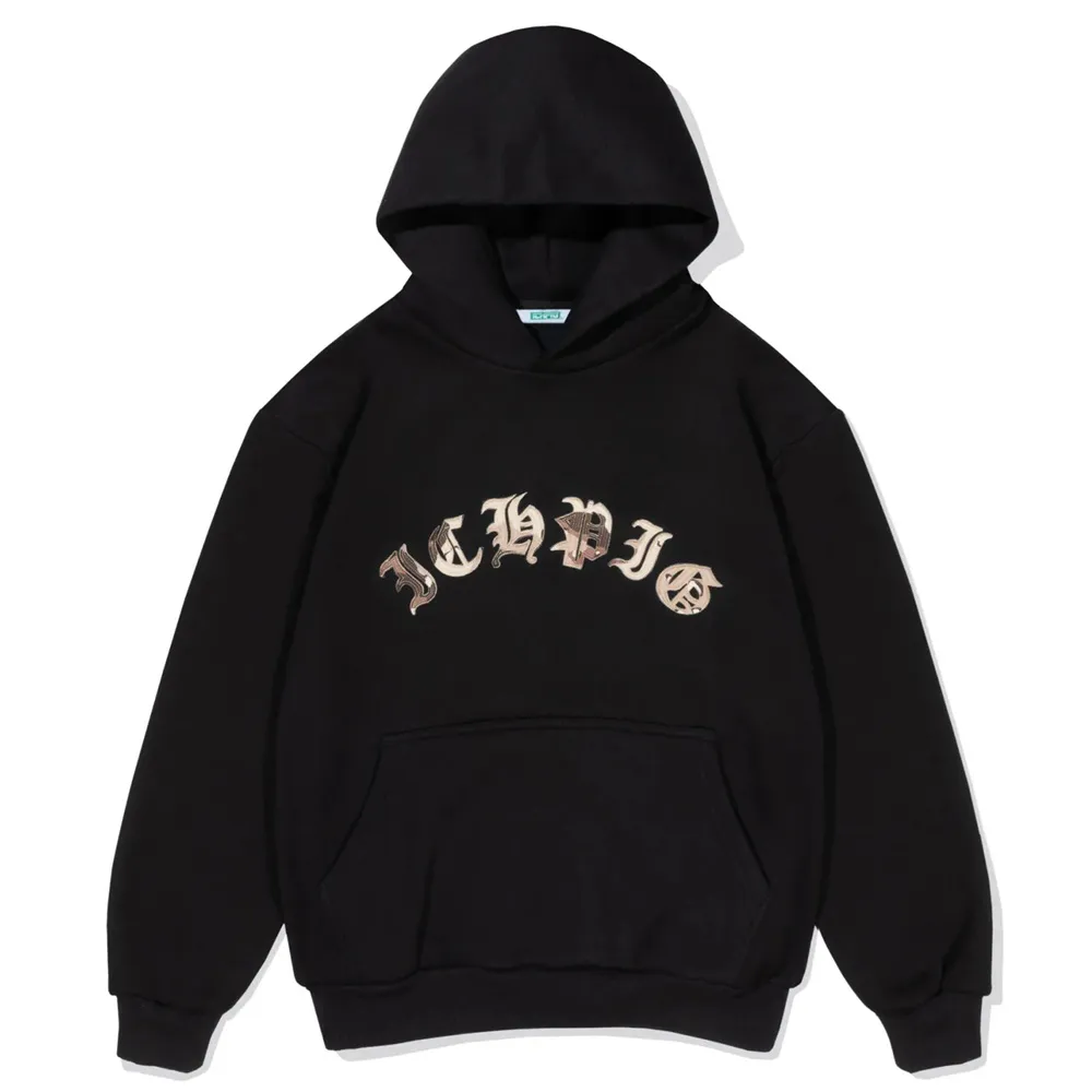 Ichpig Landmark Cordless Black Desert Hoodie [Size: M]