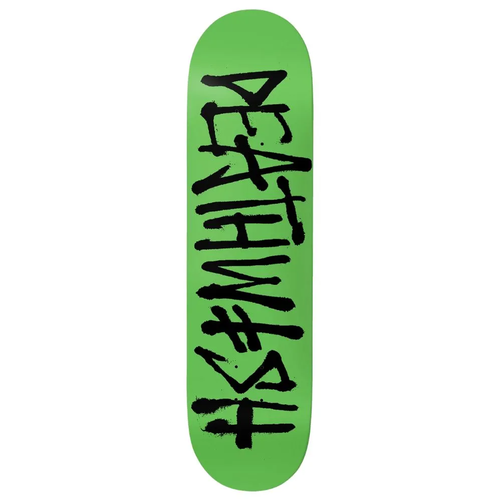 Deathwish OG Deathspray Black Green 8.475 Skateboard Deck