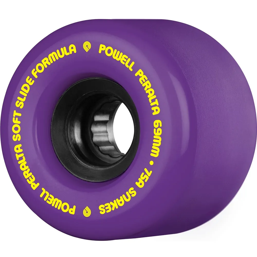 Powell Peralta Snakes Purple SSF 75A 69mm Skateboard Wheels