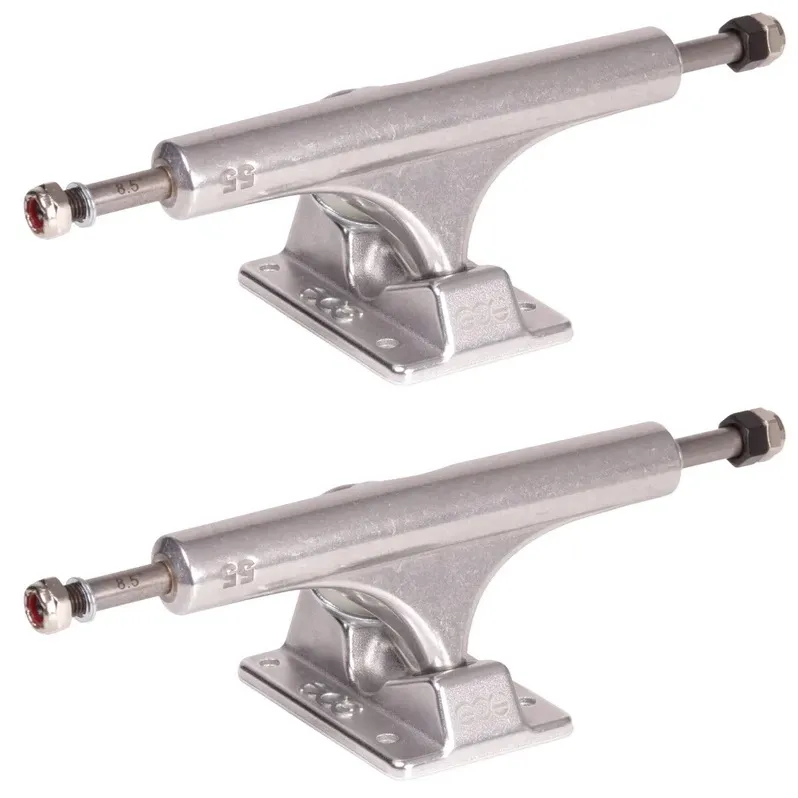 Ace AF1 Inverted Hollow Raw Polished Skateboard Trucks Set [Size: 44 AF1 (8.25")]
