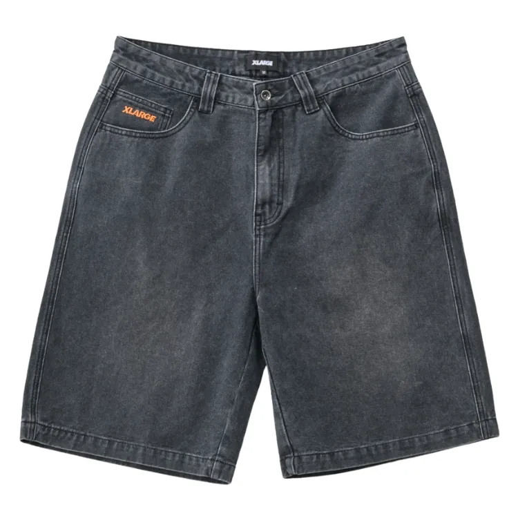 XLarge Beam Bull Denim 91 Faded Black Shorts [Size: 30]
