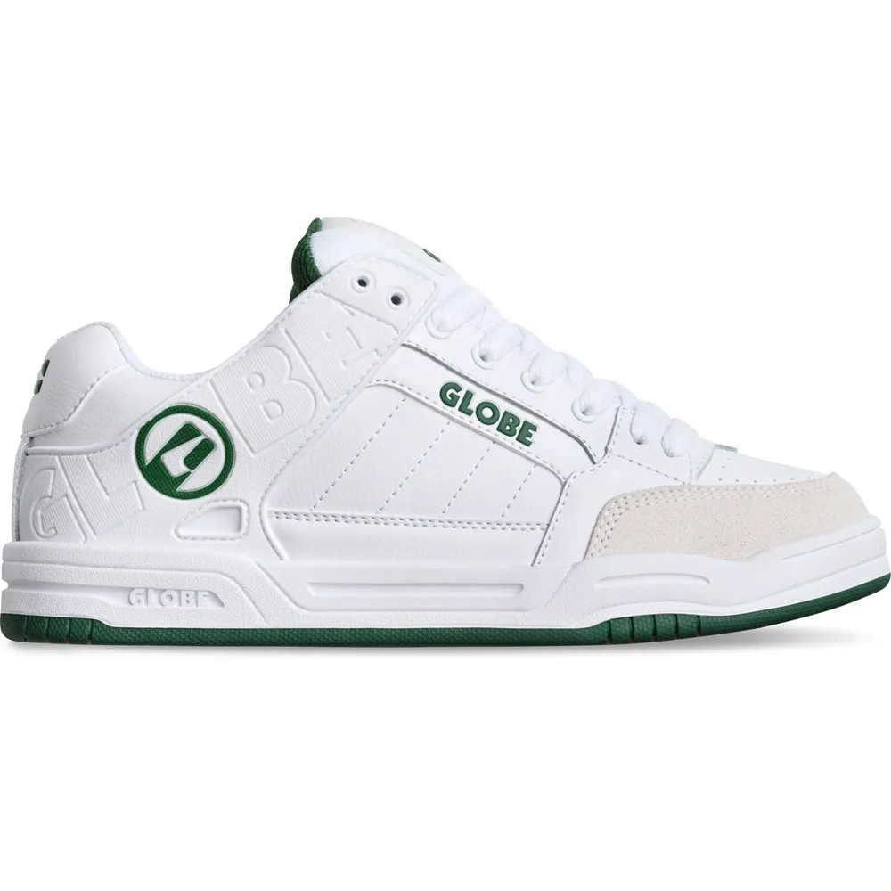 Globe Tilt White Green Mens Skate Shoes [Size: US 9]