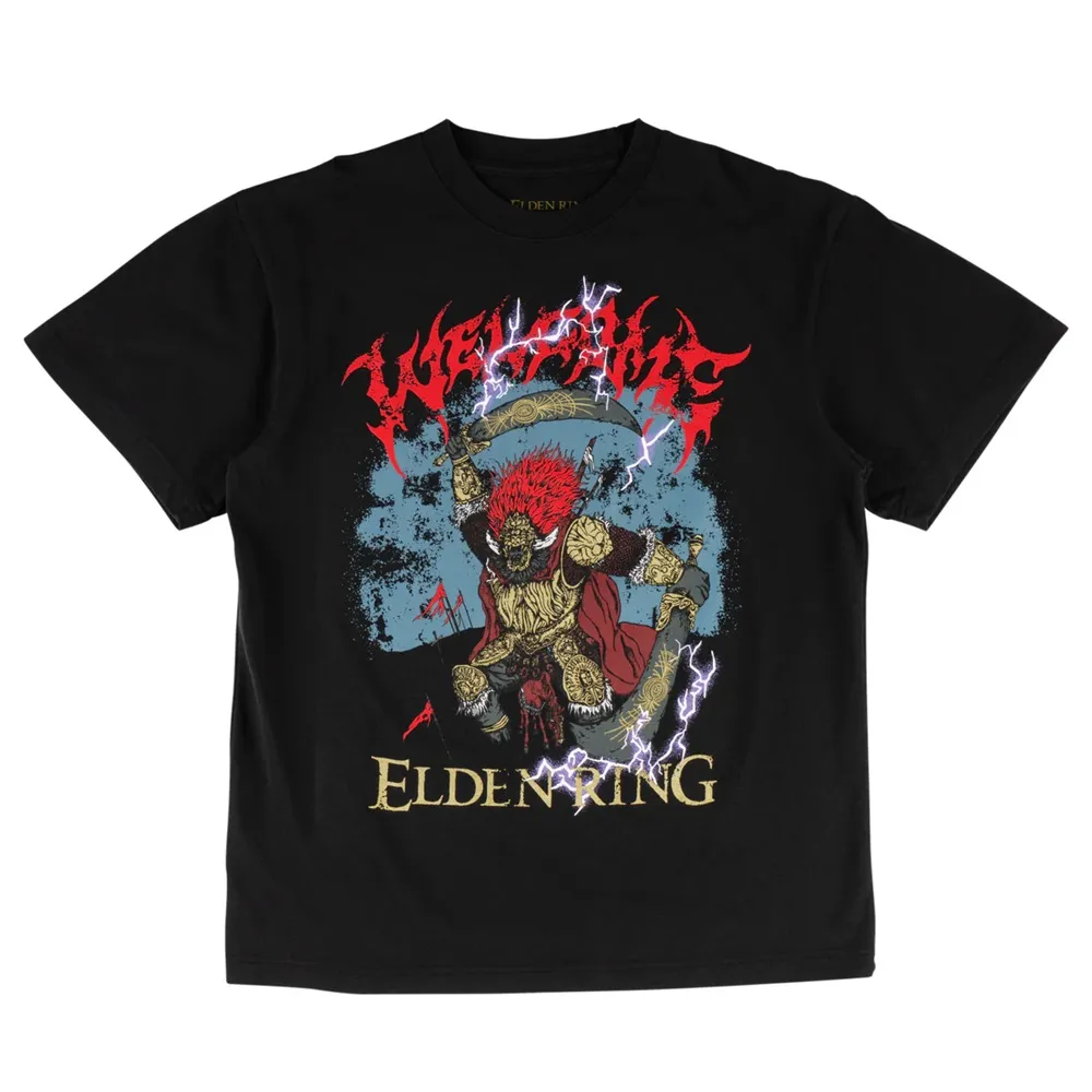 Welcome Skateboards X Elden Ring Radahn Black T-Shirt [Size: L]