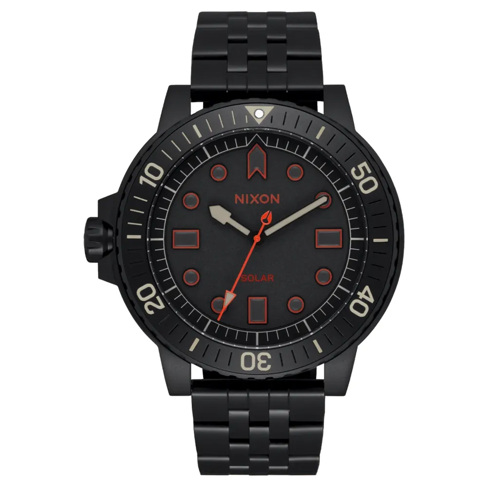 Nixon Stinger 44 All Black Lum Watch