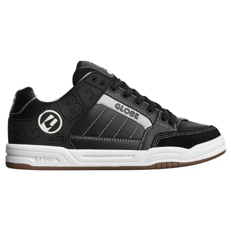 Globe Tilt Black White Stitch Mens Skate Shoes [Size: US 9]