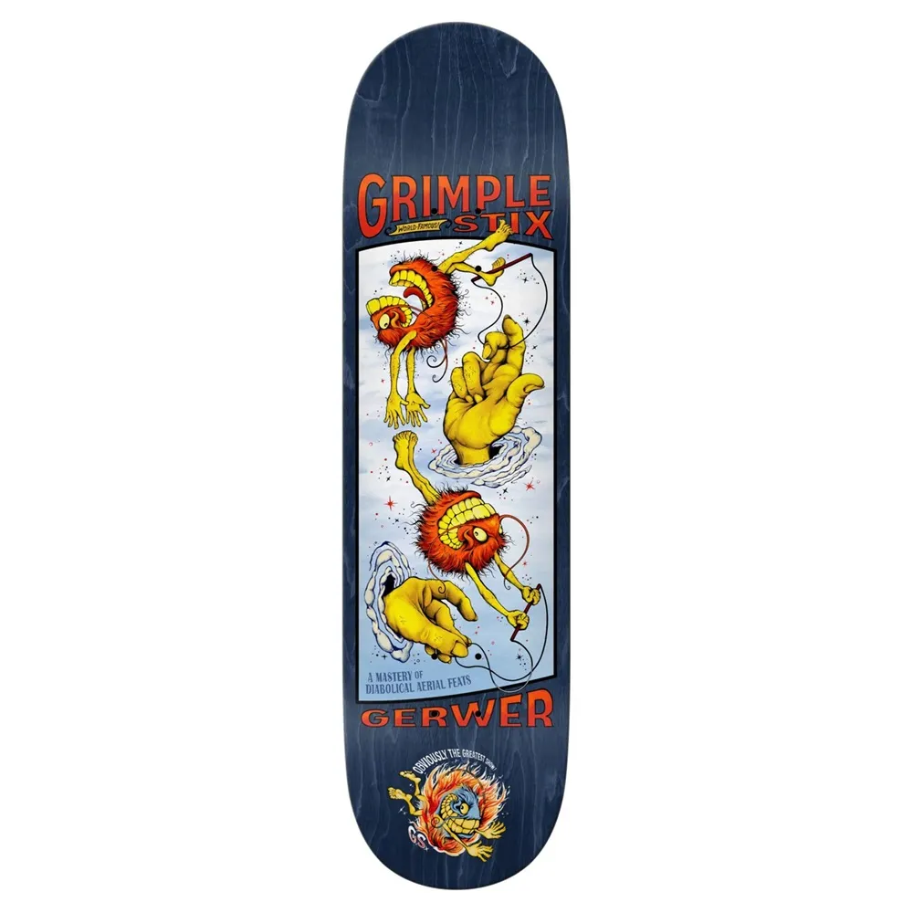 Anti Hero Gerwer Grimple Obvious Greats 8.25 Skateboard Deck