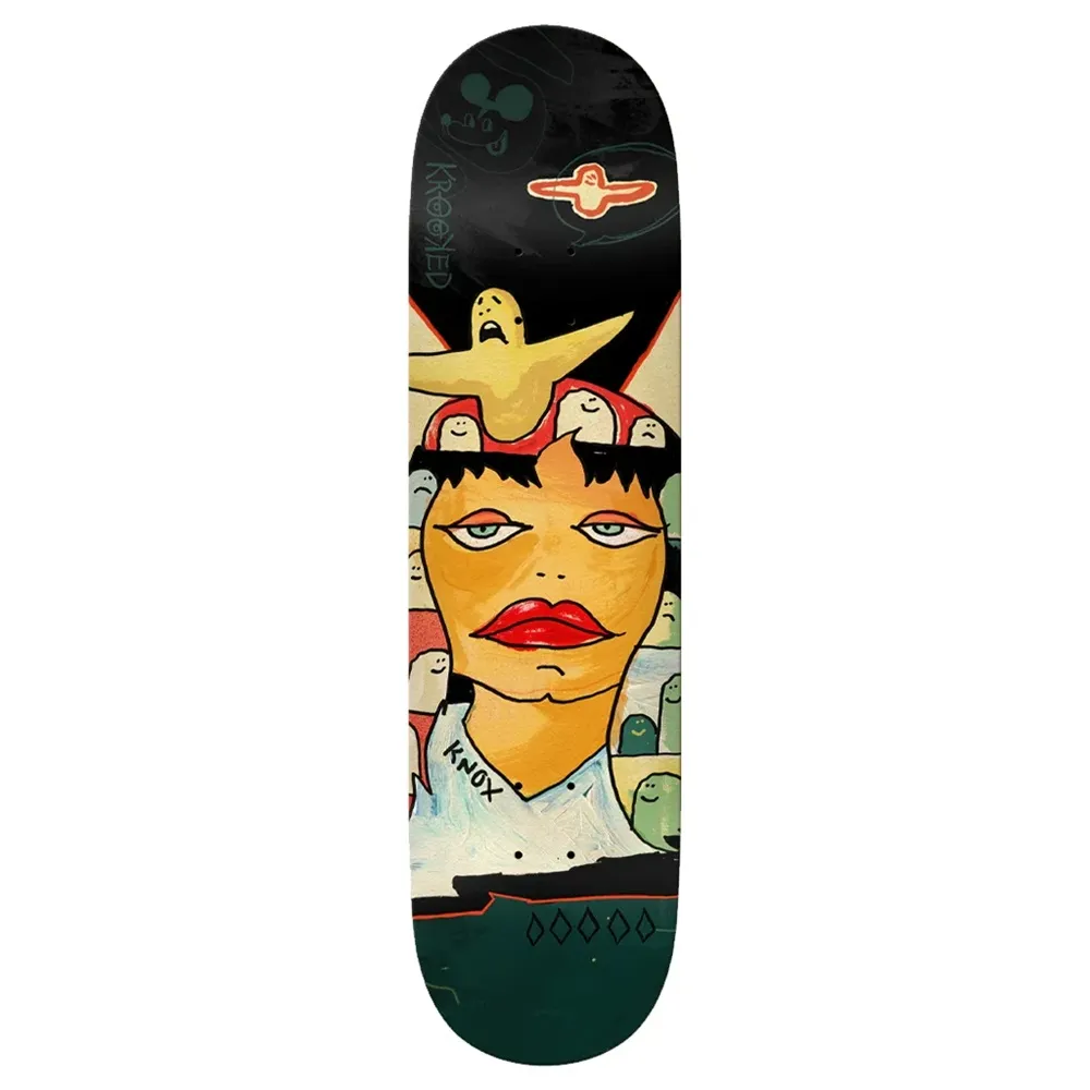 Krooked Knox Three Star 8.25 Skateboard Deck