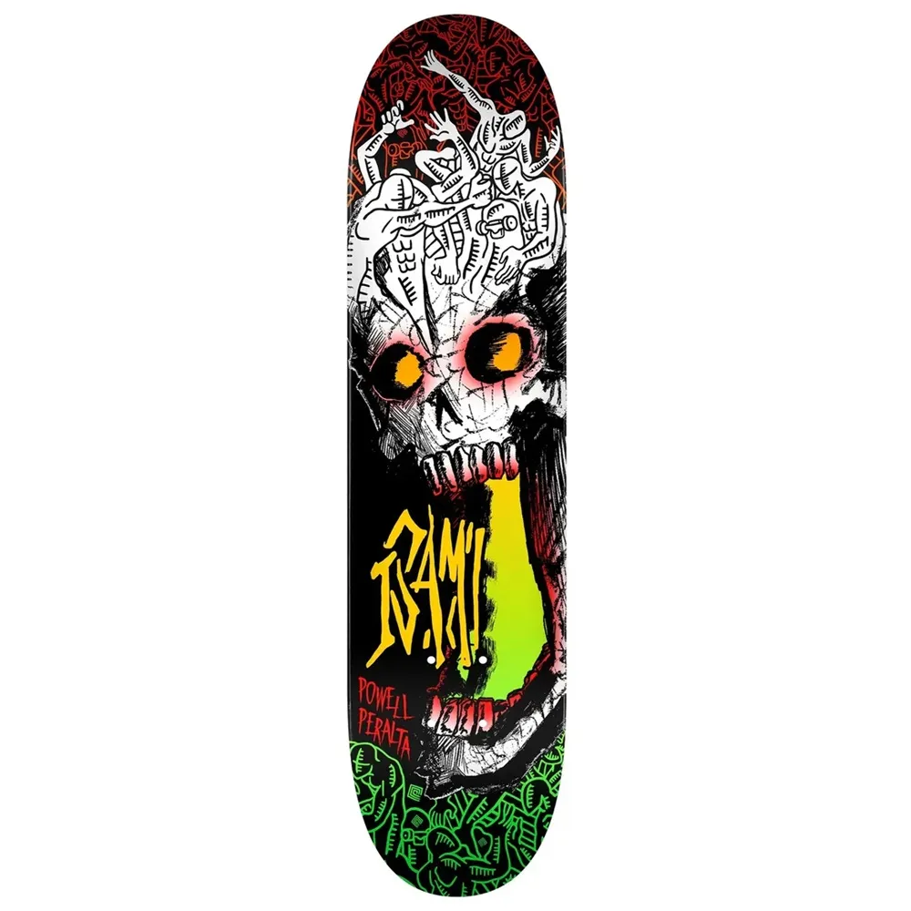 Powell Peralta Yamamoto Skull 8.0 Skateboard Deck