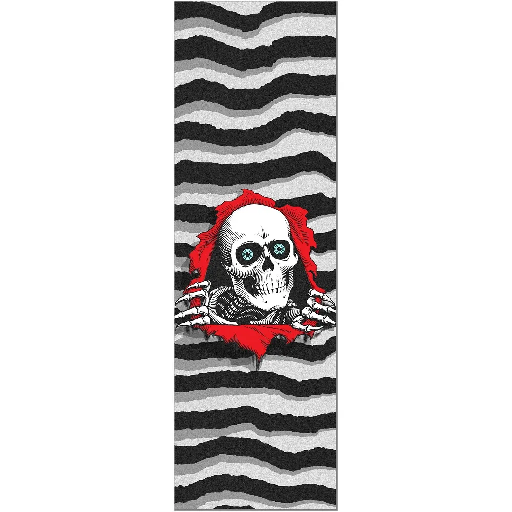 Powell Peralta Ripper Clear 10.5 x 33 Skateboard Grip Tape Sheet