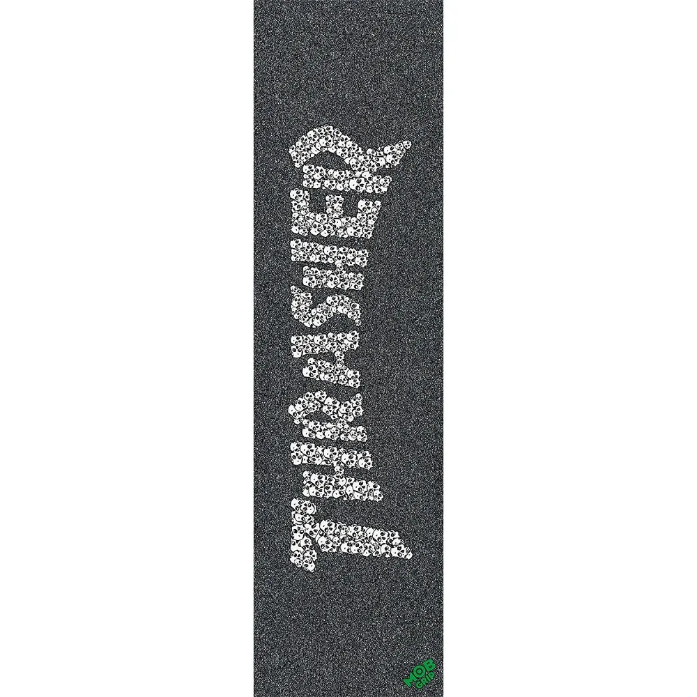 Mob X Thrasher Skulls Large Perforated 9 x 33 Skateboard Grip Tape Sheet