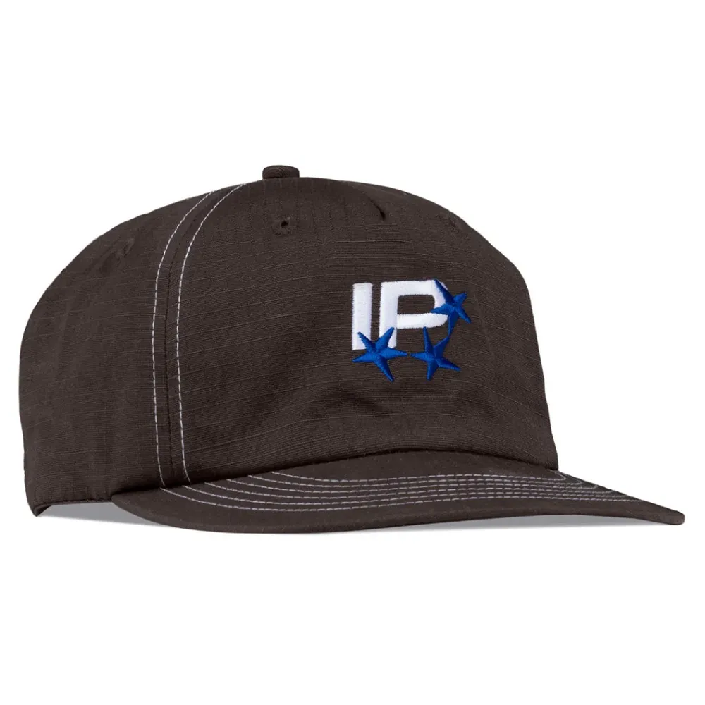 Ichpig Capital 5 Panel Dark Brown Hat