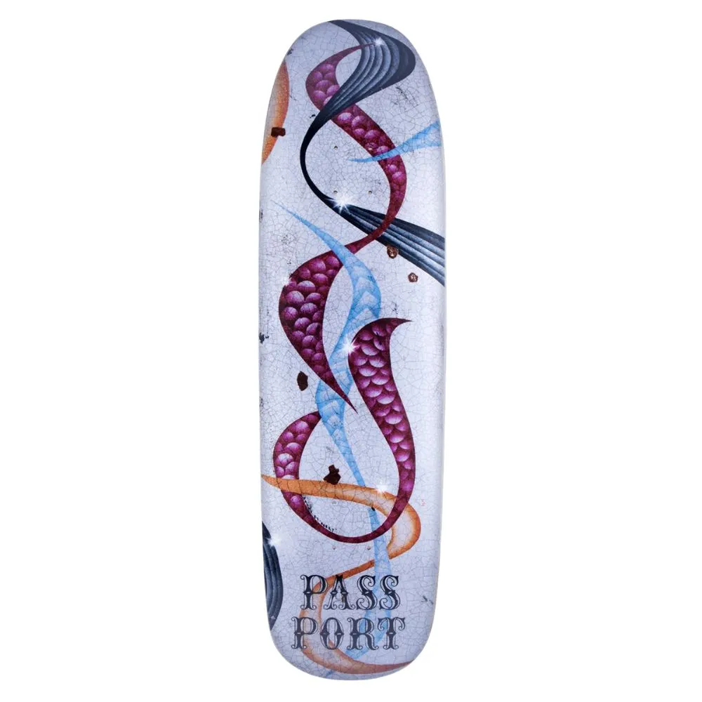 Passport Aged Airbrush Series Scales Softie Shape 8.625 Skateboard Deck