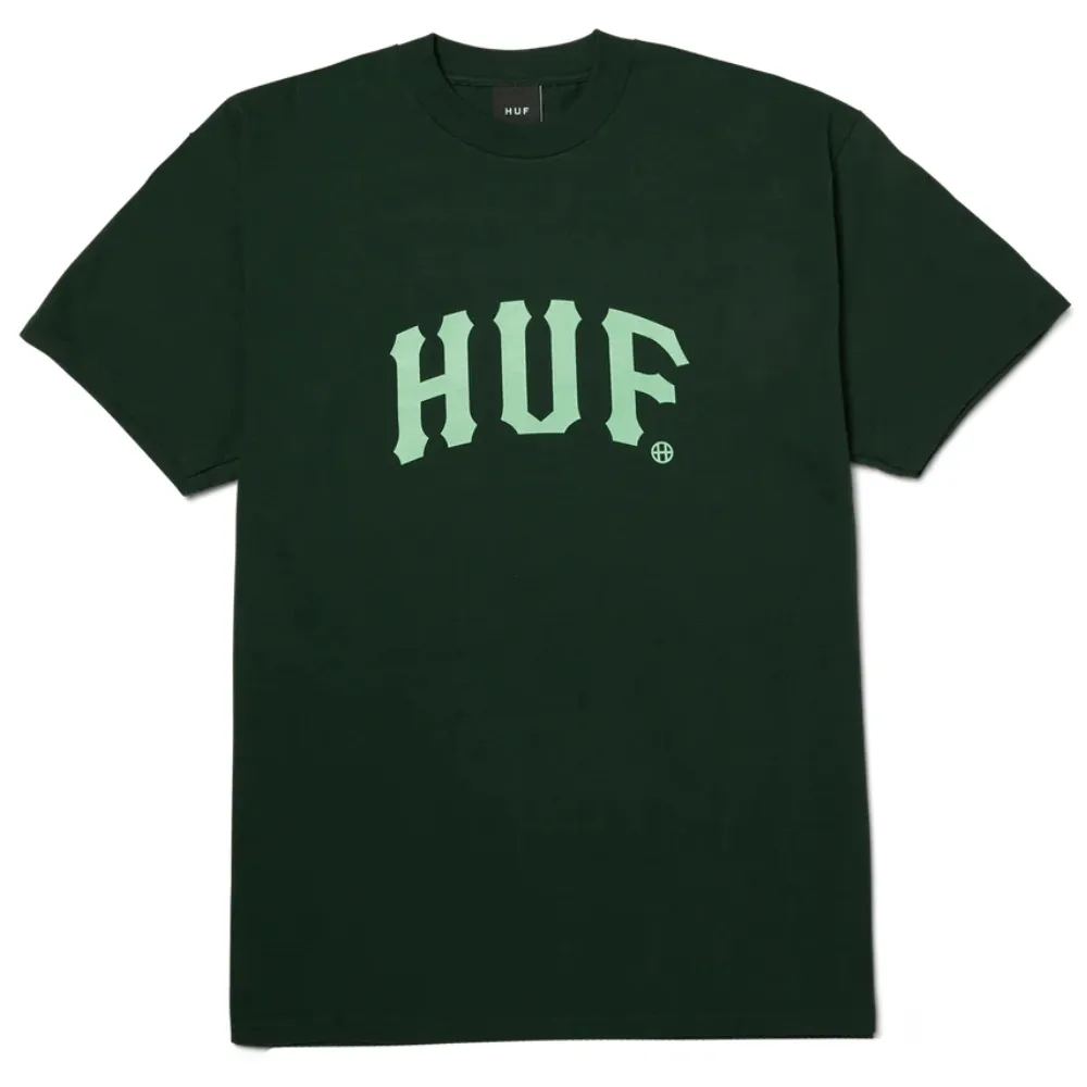 HUF Arch Forest Green T-Shirt [Size: M]