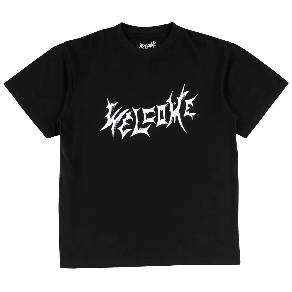 Welcome Skateboards Chisel Vamp Black T-Shirt [Size: L]