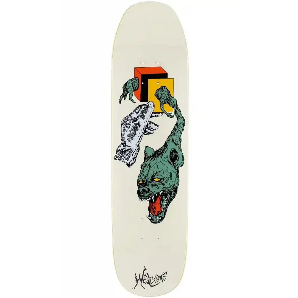 Welcome Face Of A Lover On Son Of Moontrimmer Bone 8.25 Skateboard Deck