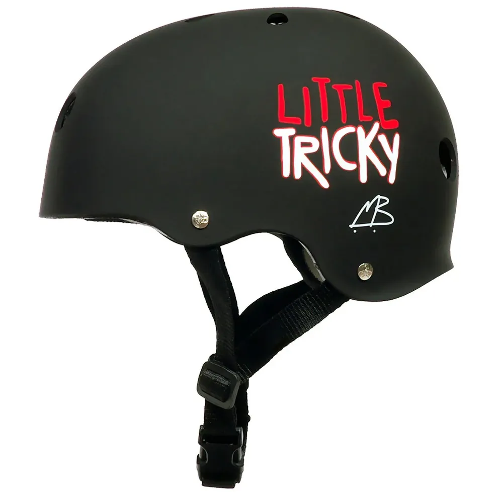 Triple 8 Little Tricky JR V2 Black Youth Helmet [Size: JR]