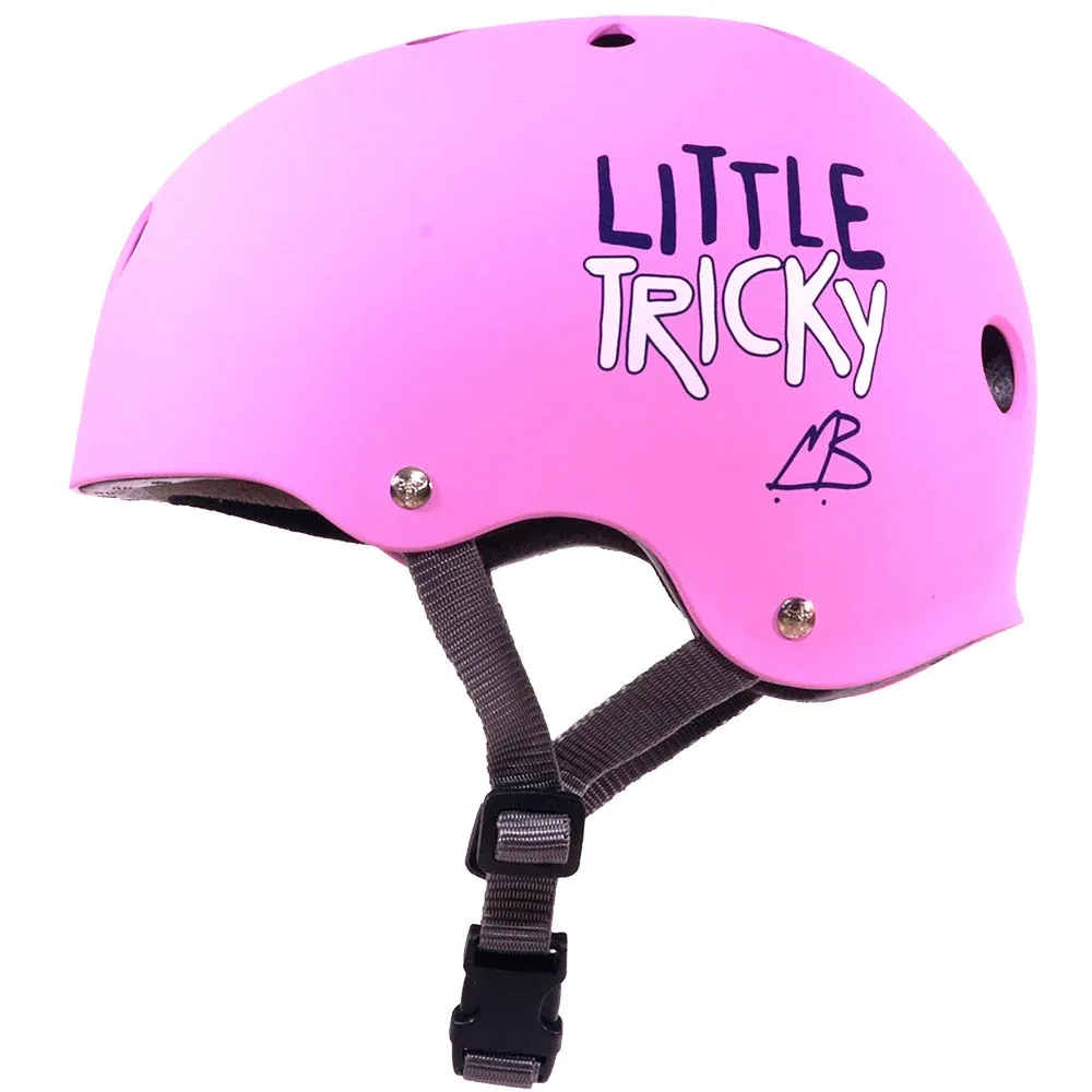 Triple 8 Little Tricky JR V2 Pink Youth Helmet [Size: JR]