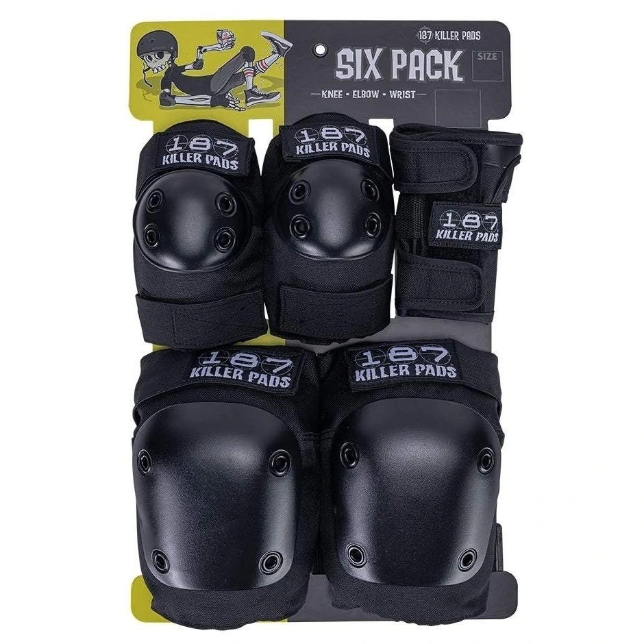 187 Six Pack Pre Kindergarten Black Pad Set [Size: PRE-K]