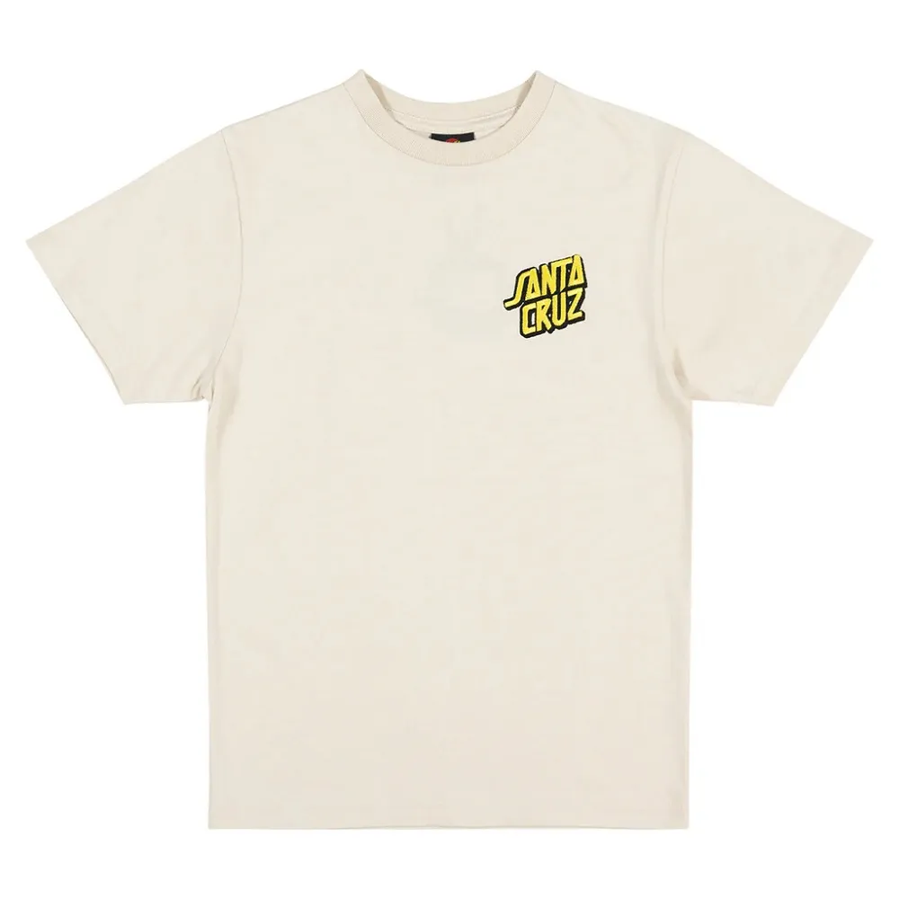 Santa Cruz Summer 76 Natural Youth T-Shirt [Size: 10]