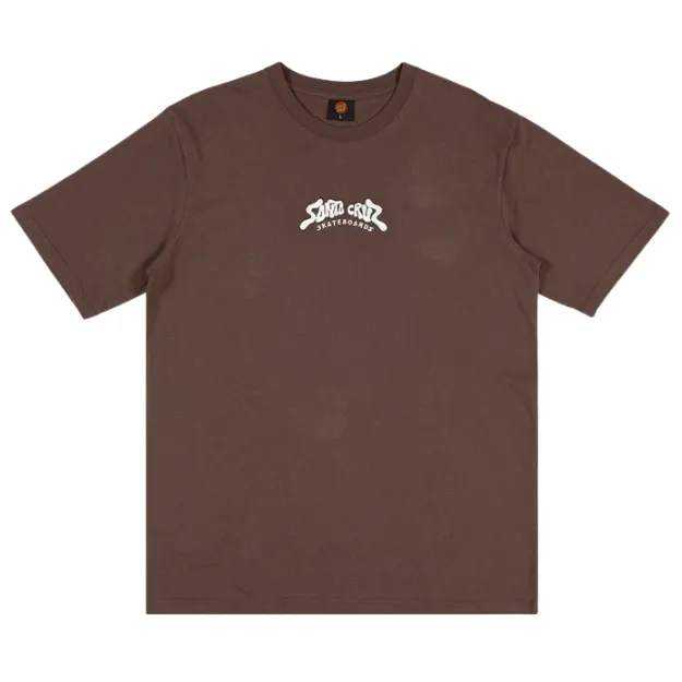 Santa Cruz Winkowski 8Baller Triparch Centre Brown T-Shirt [Size: M]
