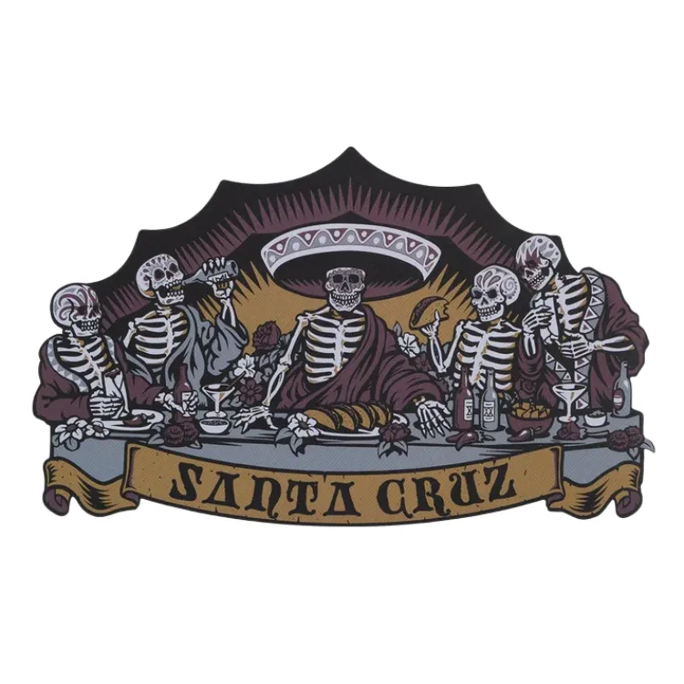 Santa Cruz Dead Diners Guzman Matte Sticker