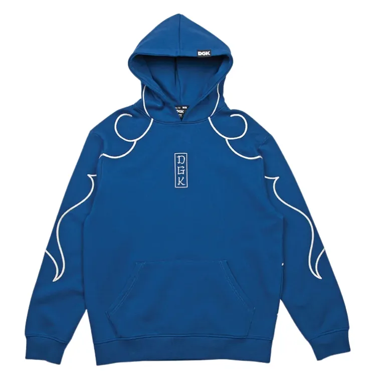 DGK Arashi Blue Hoodie [Size: M]
